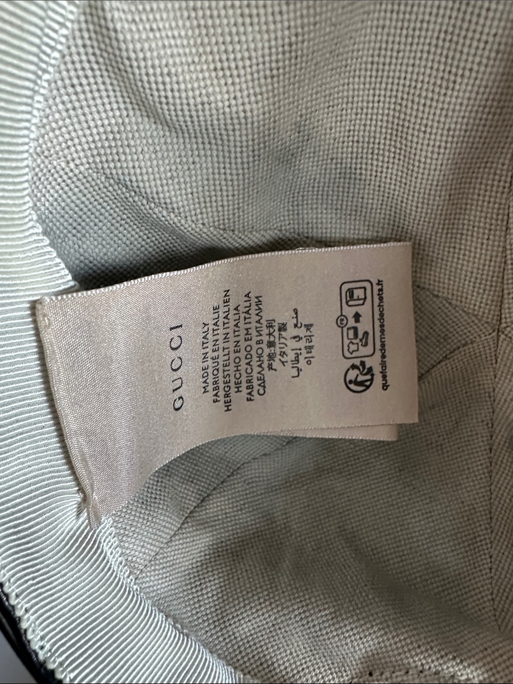 Gucci Diana leather baseball cap - Picture 7 of 8